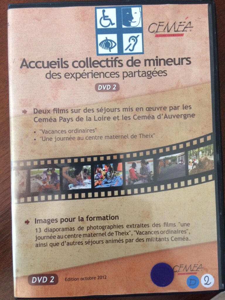 dvd Accueils Collectifs De Mineurs DVD 2