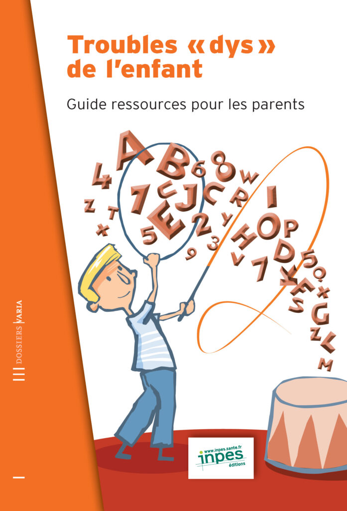 couverture Guide ressources parents troubles dys de l'enfant